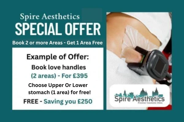 Fat Freezing Promotion Hampton in Arden from Spire Aesthetics - Book Today!